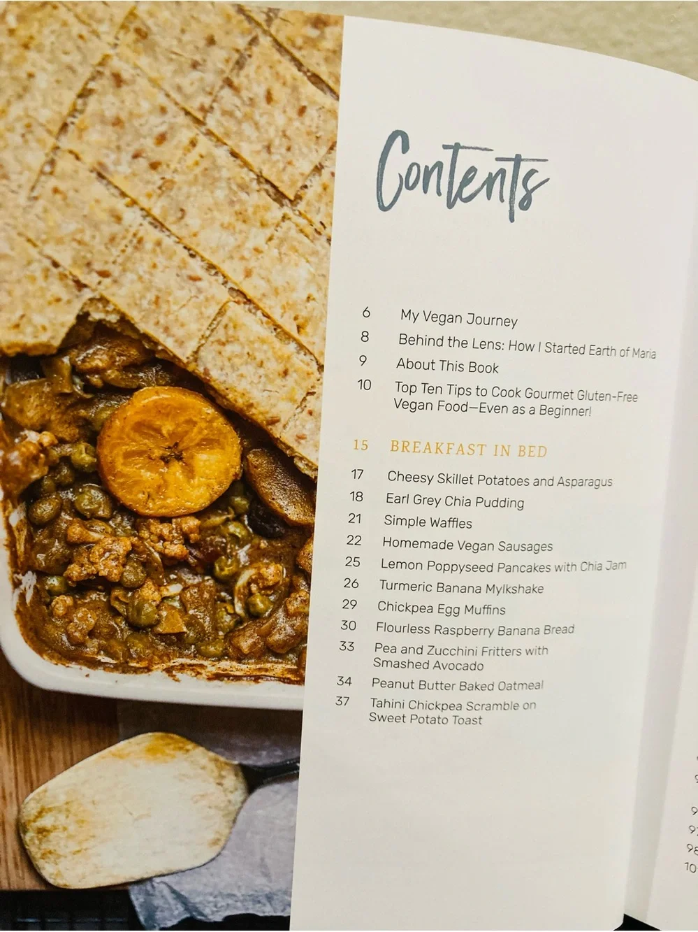 NEW Earthy Vegan Eats Cookbook 60 Delicious‎ Gluten-Free Recipes - Maria Gureeva